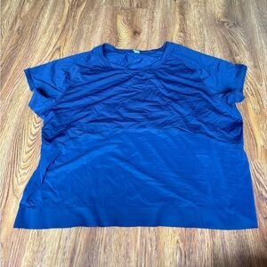lululemon navy tee cropped - 10